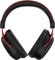 HyperX Cloud 2 Wireless Gaming Headset - For Pc, Ps4, Nintendo Switch, Detachable Noise Cancelling Microphone With Mic, Red