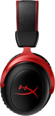 HyperX Cloud 2 Wireless Gaming Headset - For Pc, Ps4, Nintendo Switch, Detachable Noise Cancelling Microphone With Mic, Red