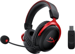 HyperX Cloud 2 Wireless Gaming Headset - For Pc, Ps4, Nintendo Switch, Detachable Noise Cancelling Microphone With Mic, Red