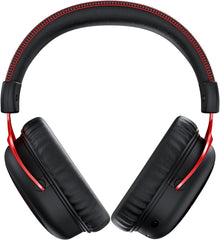 HyperX Cloud 2 Wireless Gaming Headset - For Pc, Ps4, Nintendo Switch, Detachable Noise Cancelling Microphone With Mic, Red