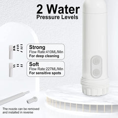 The new portable travel bidet with an ergonomic design and advanced features for daily personal cleaning