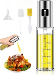 SKY-TOUCH Oil Spray Bottle Set, Olive Oil Sprayer Spray Bottle Oil Sprayer Oil Sprayer Dispenser Set For Bbq, Cooking, Salad 100ML