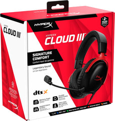 HyperX Cloud 3 Gaming Headset Black-Red