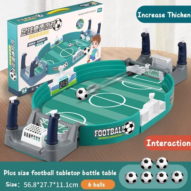 Soccer Table Game for Adults Kids Family Interactive Mini Board Game Pinball