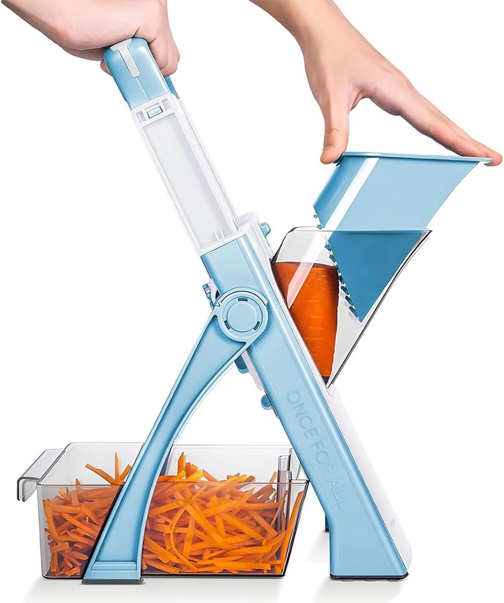 Multi-Function Vegetable Cutter/Mandoline Slicer - Fast and Easy Food Prep Tool