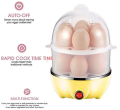 Multifunction Double Layer Electric Egg Boiler Cooking Tool Kitchen Utensils