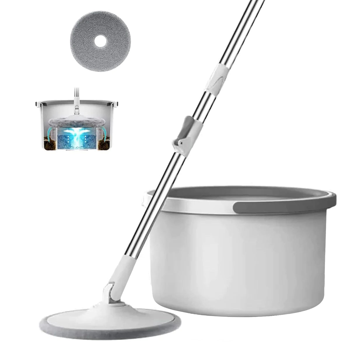 Spin Mop Bucket Set - Buygeeni