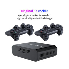 New M8 Plus Wireless Video Game Console 4K HD Display on TV Projector Monitor Classic Retro 10000 Games Double Controller Player