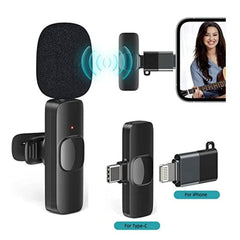 K8 Wireless Collar Clip Microphone - Buygeeni