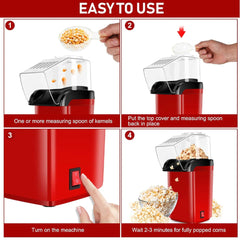 Mini Popcorn Machine 1200W - Buygeeni