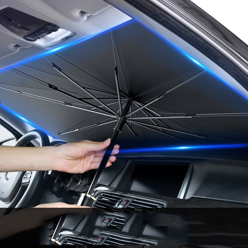 Car Windshield Sunshade Heat Block Umbrella