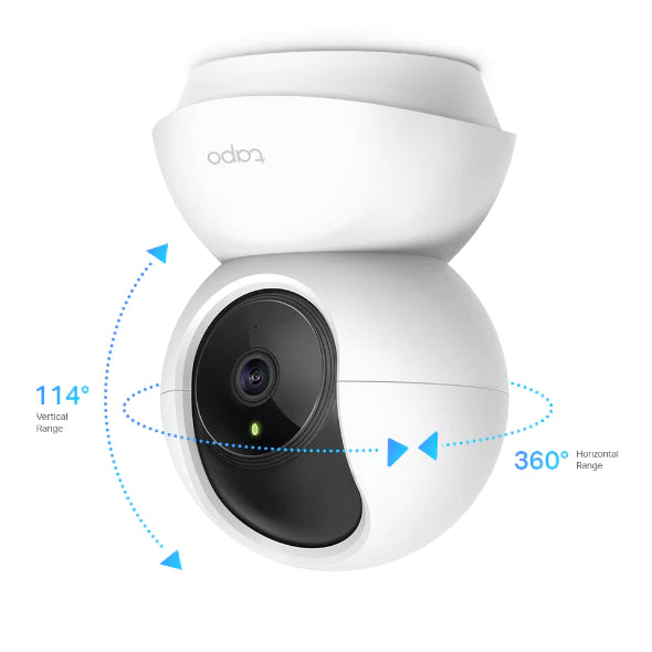 TP-Link Tapo C210 Pan Tilt Home Security WiFi Camera Crystal Clear 3MP TPLink - Buygeeni