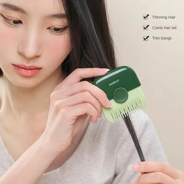 Portable comb for cutting children's hair safely and accurately - Buygeeni