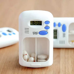 Medication and Supplement Keeper with Digital Display and Reminder