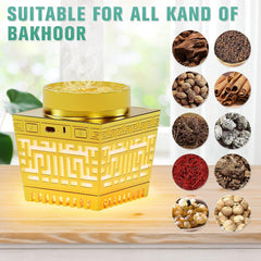 Telawah Quran Speaker & Mini Incense Burner Bakhoor