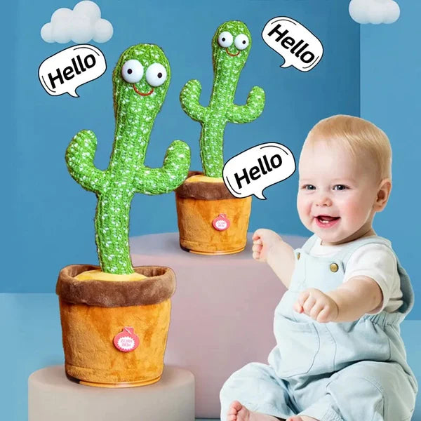 Talking and dancing cactus for kids