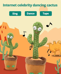 Talking and dancing cactus for kids