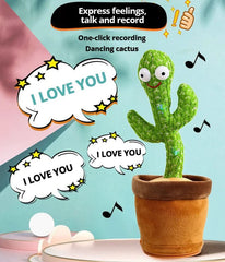 Talking and dancing cactus for kids