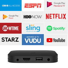 Xiaomi Mi Box S (2nd Gen) with 4K Ultra HD Streaming Media Player |Dual Band Connectivity |Google TV And Google Assistant & Remote Supported - Black Mi Box buygeeni 