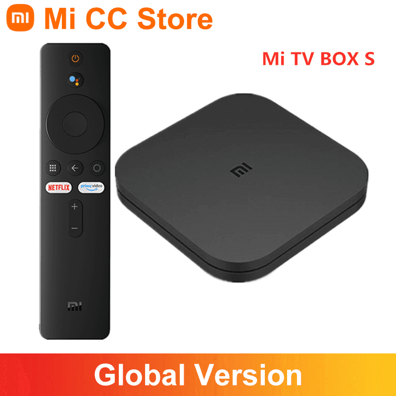 Xiaomi Mi Box S (2nd Gen) with 4K Ultra HD Streaming Media Player |Dual Band Connectivity |Google TV And Google Assistant & Remote Supported - Black Mi Box buygeeni 